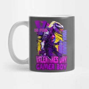 V is for Valentines: The Fun and Funny Gamer T-Shirt Collection Mug